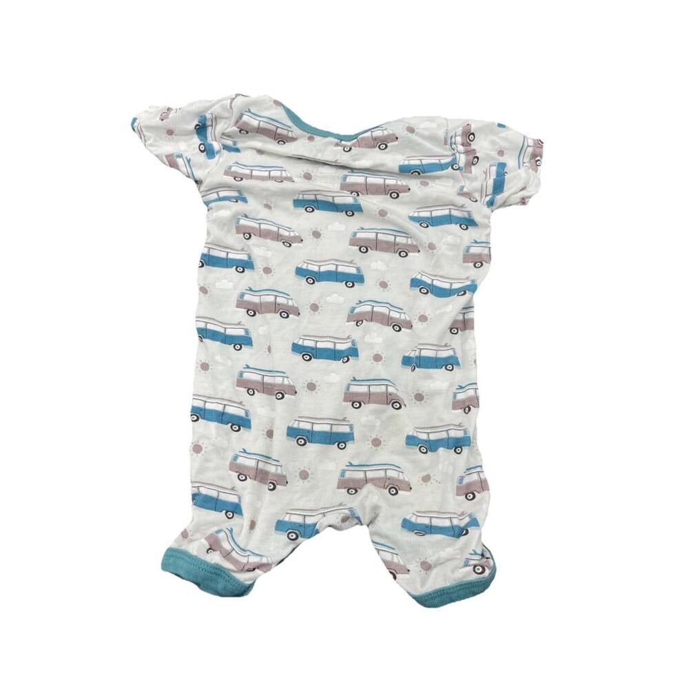 Bestaroo‎ 12-18 Month Bamboo Hawaii Truck Van Surfer Short Romper One Piece H87 - Picture 2 of 3